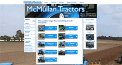 Desktop Screenshot of mcmullantractors.com